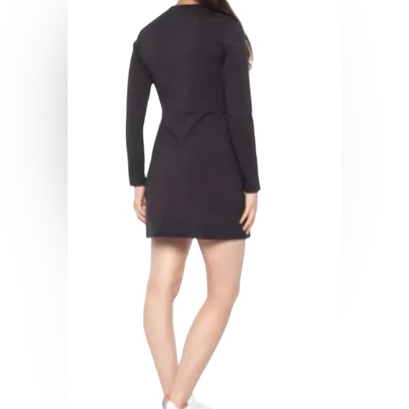 Adidas Women’s Long Sleeve Crew Neck Ruffle Dress Size XS - Picture 2 of 8